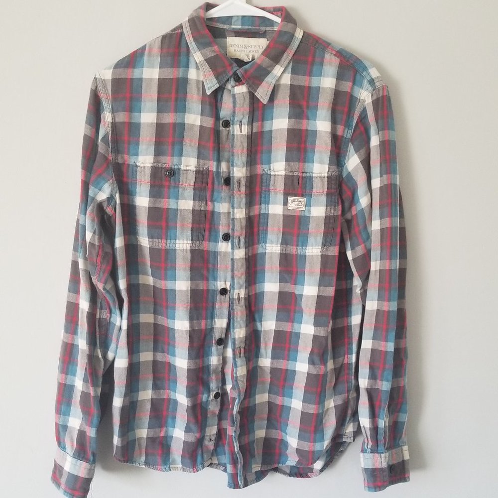 Ralph Lauren Button-Up Plaid